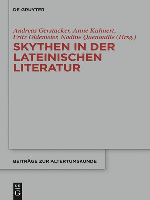 cover image of Skythen in der lateinischen Literatur